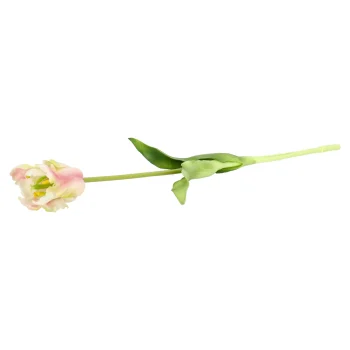 Sale Tulp Papegaai Real Touch 62 Cm Licht Roze