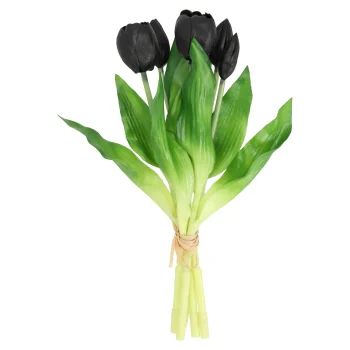 Hot O'malley Tulp Silk Touch 32 Cm Zwart