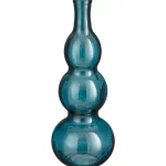 New Mica Decorations Vaas Benito Recycled Blauw 45 X 17 Cm