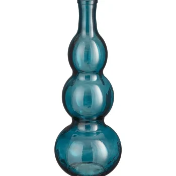 New Mica Decorations Vaas Benito Recycled Blauw 45 X 17 Cm