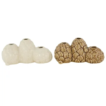 Online Natural Collections Vaas Dennenappel 22x9x10cm