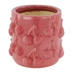 Best Natural Collections Vaas Kers Rood 16 X 15 Cm