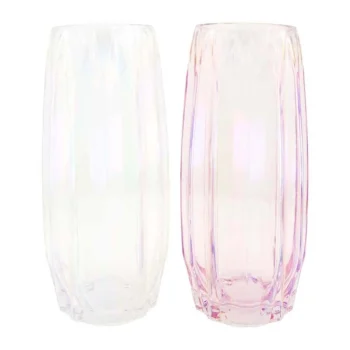 Hot Natural Collections Vaas Luster Glas 12 X 12 X 28 Cm