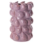 Fashion Natural Collections Vaas Vijg 14 X 23 Cm Paars