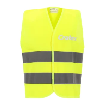 New Cratex Veiligheidsvest Kind Geel 4-6
