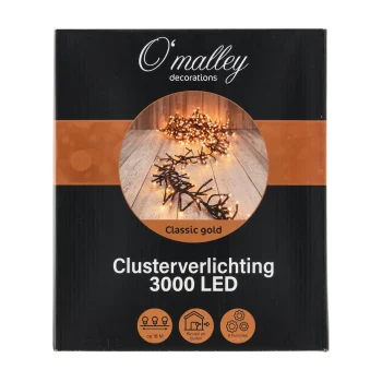 Clearance O'malley Verlichting Cluster 3000 LED Classic Gold