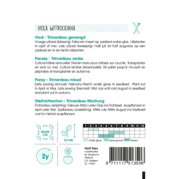 Sale Horti Tops Viooltjes Trimardeau Mix