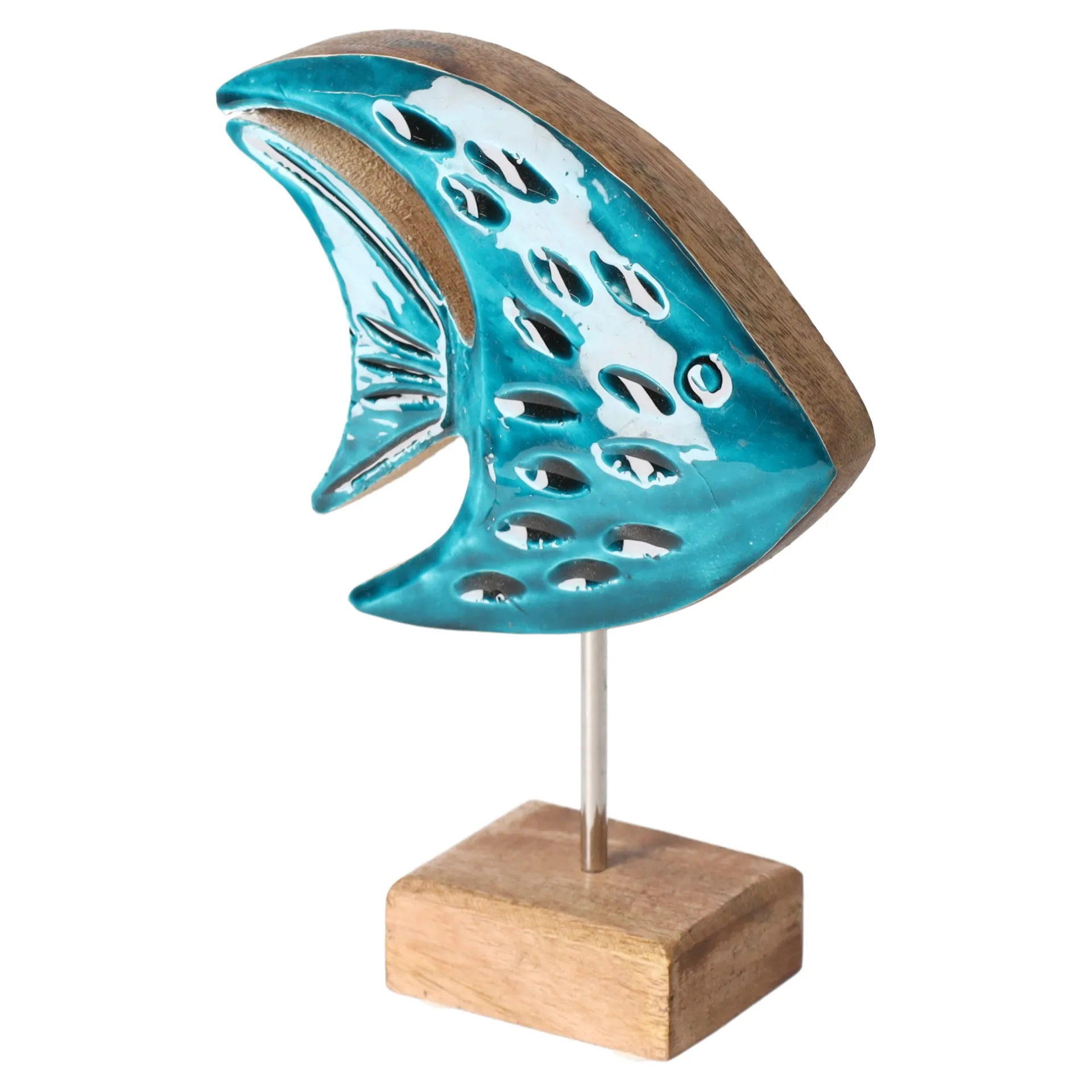 vis-op-voet-18-cm-blauw-tBuXeNxi-1.webp Clearance Natural Collections Vis Op Voet 18 Cm Blauw