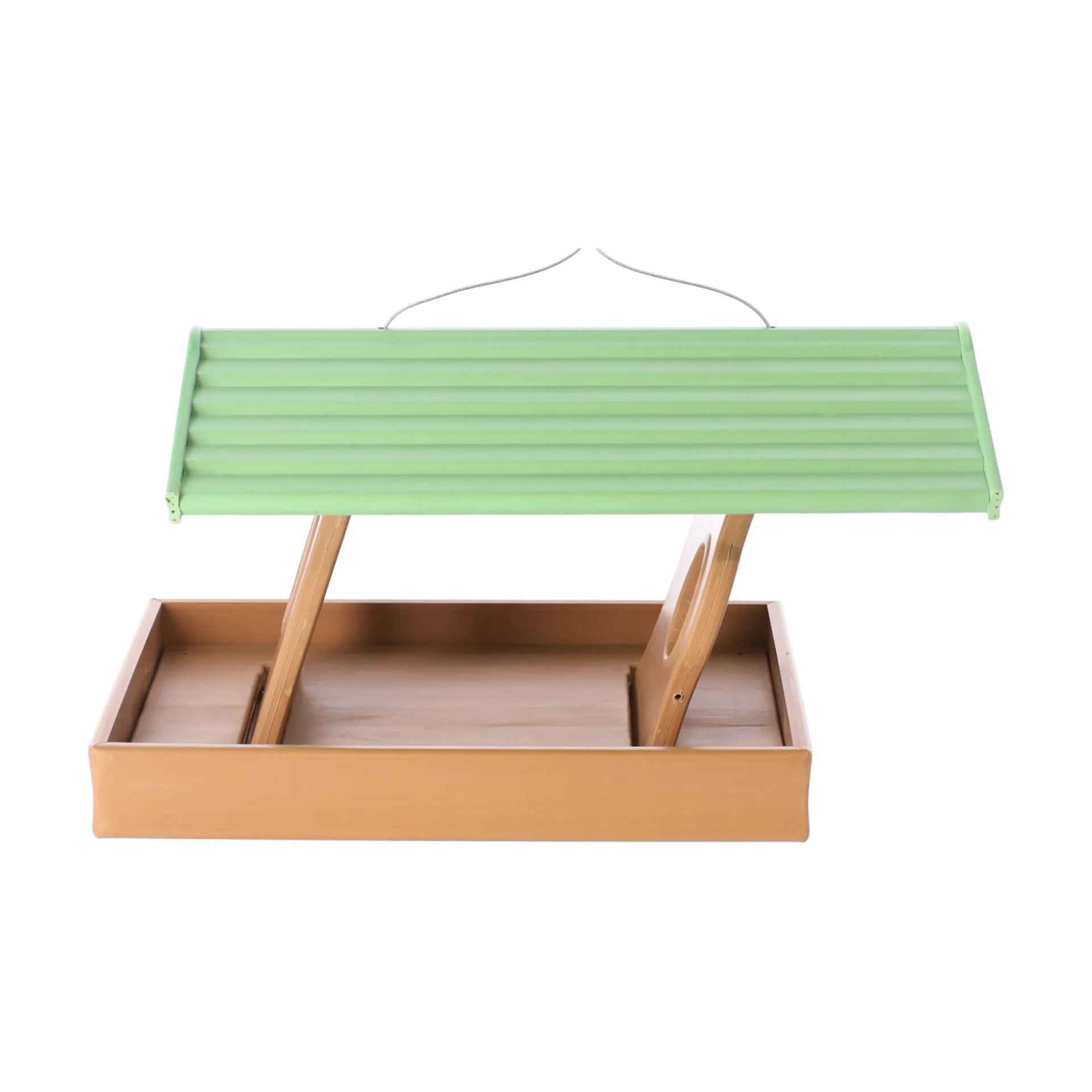 voederhuis-grieny-bruingroen-3-msSrAbbk-1.webp Sale Flamingo Voederhuis Grieny Bruin/groen 32x20,5x19,5cm