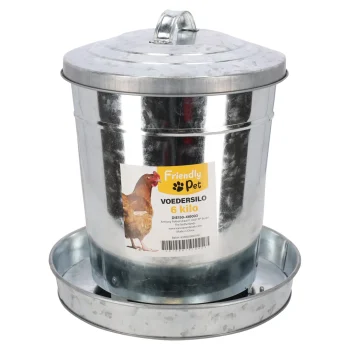 Best Friendly Pet Voedersilo Metaal 6 Kg