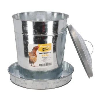 Best Friendly Pet Voedersilo Metaal 6 Kg
