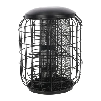 Fashion Friendly Pet Voedersilo Metaal Zwart 3-in-1