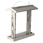 New Flamingo Voedersilo Zaden Jony Wit/grijs 26x13,5x28,7cm