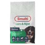 New Smulti Voer Hond Premium Lam+rijst 3 Kg