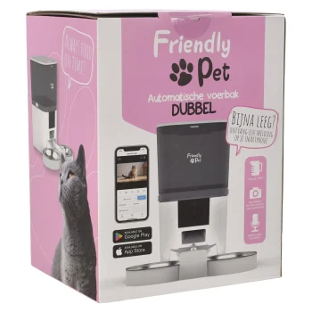Discount Friendly Pet Voerbak Automatisch + App 6L Pro Wit