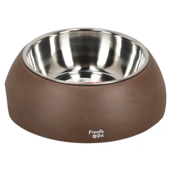 Outlet Friendly Pet Voerbak Bamboo Olijf 350ml