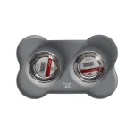 Sale Friendly Pet Voerbak Duo RVS + Mat 2x200ml