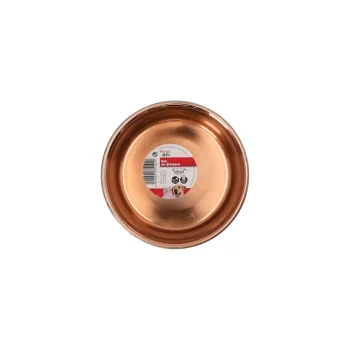 Clearance Friendly Pet Voerbak Ezra Rvs Zwart/koper D13,5cm 475ml FP