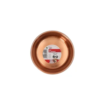 Clearance Friendly Pet Voerbak Ezra Rvs Zwart/koper D11,8cm 300ml FP