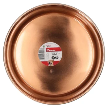 Best Friendly Pet Voerbak Ezra Rvs Zwart/koper D21cm 1800ml FP