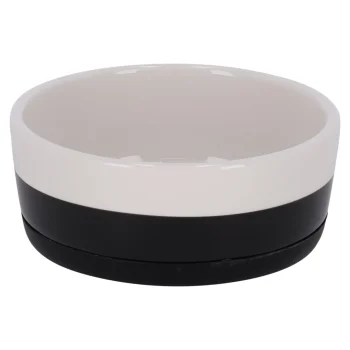 Online Friendly Pet Voerbak Hond Kera Slip 14cm Zwart/wit