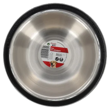 New Friendly Pet Voerbak Langorigen Kena Zwart 900ml