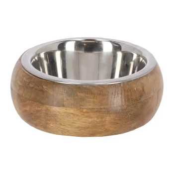 Fashion Friendly Pet Voerbak Mango Hout 0,5l