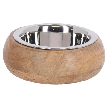 Fashion Friendly Pet Voerbak Mango Hout 0,5l