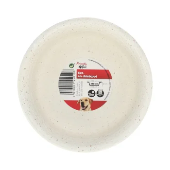 Sale Friendly Pet Voerbak Rond Ligna S 280ml Wit FP