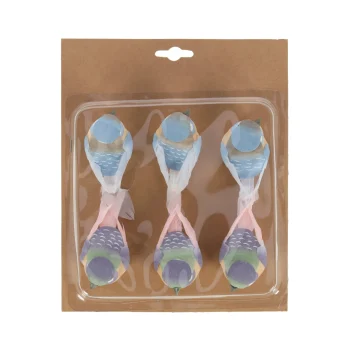 Hot Natural Collections Vogel Op Clip 6st