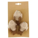 Sale Natural Collections Vogel Op Clip Bruin 3st