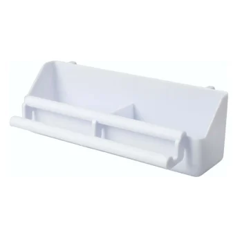 Clearance Flamingo Voliere Voerbak Plastic 20 Cm Wit