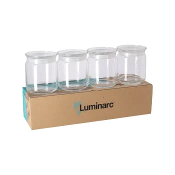 Clearance Luminarc Voorraadpot 4x 0,75l 4pcs