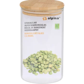 Fashion Alpina Voorraadpot Glas 0,9L