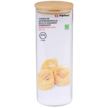 New Alpina Voorraadpot Glas 1,5L