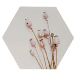 New Natural Collections Wanddecoratie Papaver 38 X 38 Cm