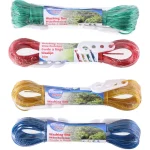 Online Lifetime Waslijn 20 Meter, 4 Stuks, Diverse Kleuren Van