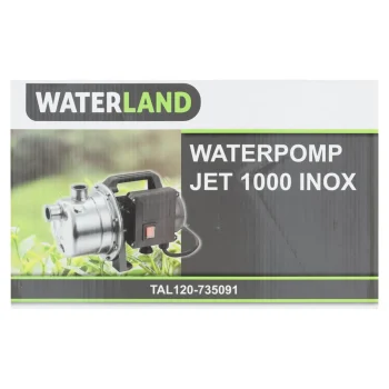 New Waterland Waterpomp Jet 1000 Inox