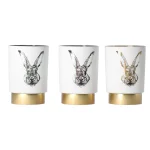 Outlet O'malley Waxinelichthouder LED Konijn 12 Cm