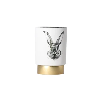 Outlet O'malley Waxinelichthouder LED Konijn 12 Cm