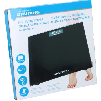 Clearance Grundig Weegschaal Zwart