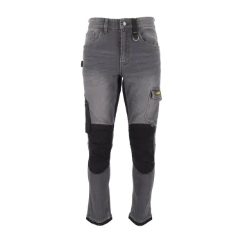 Online Cratex Pro Line Werkjeans Saxon Grijs W30 L30
