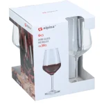 Fashion Alpina Wijnglas Rode Wijn 4st