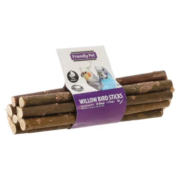 Online Friendly Pet Wilgenstokjes Papegaai 10st Small
