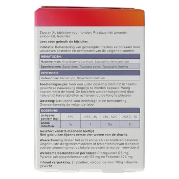 Discount Beaphar Wormmiddel All-in-one 70kg