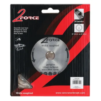 Outlet 2-Force Zaagblad Ø130 Mm 16as 20T