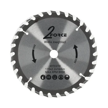 Online 2-Force Zaagblad Ø170 Mm 16as 30T
