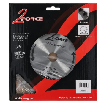 Sale 2-Force Zaagblad Ø185 Mm 20as 24T