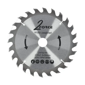 Clearance 2-Force Zaagblad Ø230 Mm 30as 24T