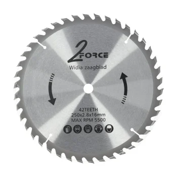 Outlet 2-Force Zaagblad Ø250 Mm 16as 42T